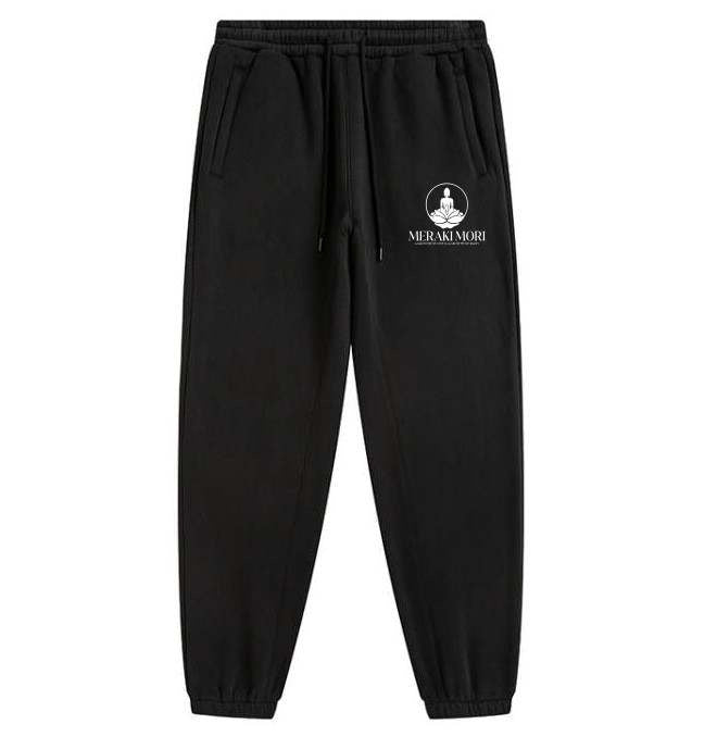 Black Meraki Mori Sweatpants