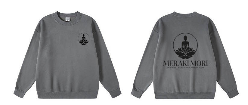 Grey Meraki Mori Sweater