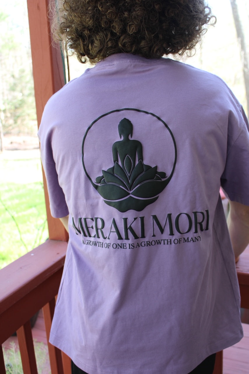 Purple Meraki Mori Tee