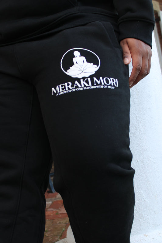 Black Meraki Mori Sweatpants
