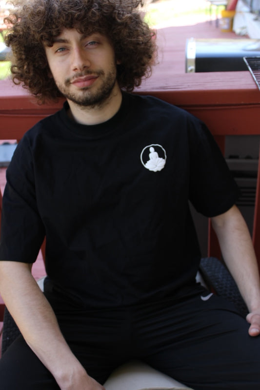 Black Meraki Mori Tee