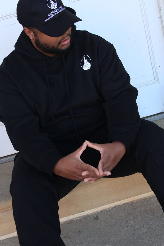 Black Meraki Mori Hoodie